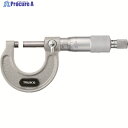 TRUSCO 標準外側マイクロメータ 測定範囲0〜25mm TMC-0025 1個 ▼207-4355