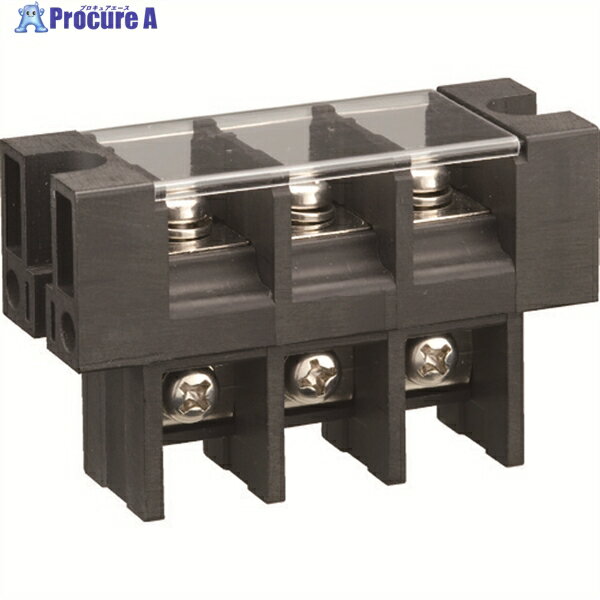 TRUSCO 貫通端子台 600V 120A 2P TOTB-593-2P 1個 ▼207-5666