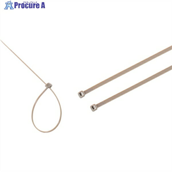 TRUSCO 【売切廃番】 PEEK結束バンド 全長150mm 引張強度411.6N(100本入) TPK-150SH 1袋 ▼256-6721