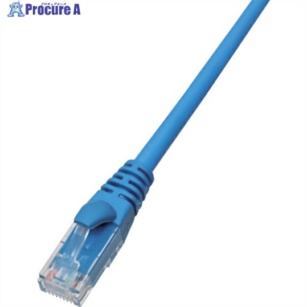 TRUSCO LANケーブル(Cat6A対応ツメ折れ防止) 10mブルー TLANC6A-10-B 1本 ▼257-3077