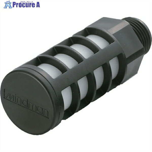 TRUSCO サイレンサー 消音器 口径Rc3/8 TP-SR03(TP-MSR03-B) 1個 ▼258-8315