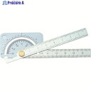 TRUSCO ミニプロトラクター 竿全長100mm TP-M 1個 ▼274-5160