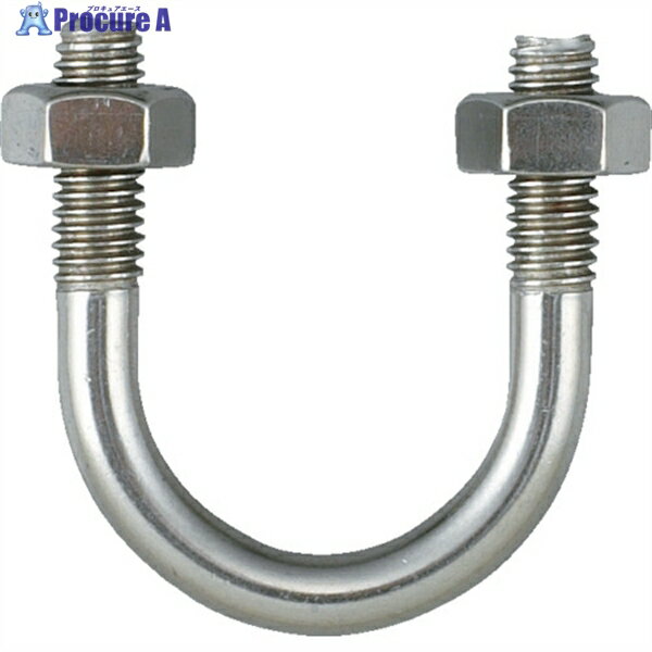 TRUSCO PC管用Uボルト SUS304 呼び径20A ねじ径W3/8 TPCU-BT20A-S (20A) 1個 ▼285-9530