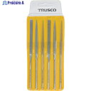 TRUSCO ダイヤモンドニードルヤスリ 平・半丸・丸 6本組セット TNFS1 1S ▼328-9231