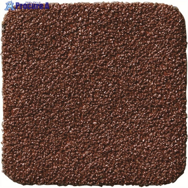 TRUSCO ノンスリップテープ 屋外用 40mmX40mm エンジ 50枚入 TNS-4040E 1箱 ▼359-6486