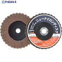 TRUSCO ニューナイロンディスク Φ125穴径16mm 120# (5個入) TNND125-120 1箱 ▼379-9824