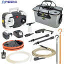 NICHIDO 【数量限定!在庫限り】充電式高圧洗浄機 ジェットクリーナー 特別セット TNJC55CH-5M-SET 1式 ▼391-9352