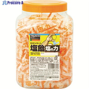 TRUSCO 【※軽税】 塩飴 塩の力 750g レモン味 ボトルタイプ TNL-750N 1個 ▼408-7356