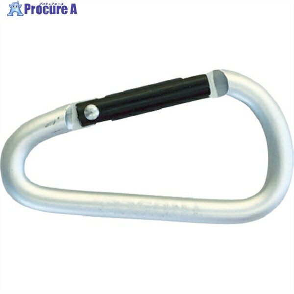 TRUSCO まとめ買い カラビナ 線径5mmX50mm D型 シルバー10個 TKN550SV10P 1組 ▼433-6741