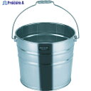 TRUSCO ステンレスバケツ 15L 300ΦXH305 取手付 T-MNM-15A 1個 ▼437-3944