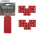 ステルスマウント ツールマウントスペーサーブロック(6個入り)レッド TMSPACE-RED-6 1S ▼695-9323