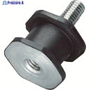 TRUSCO 六角防振ゴム片ボルト 許容荷重245N TOH-2918S 1個 ▼761-2397