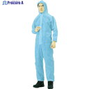 TRUSCO 不織布使い捨て保護服 Mサイズ ブルー TPC-M-B 1着 ▼763-8167