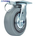 SAMSONG 重荷重用キャスター 自在 ゴム車150mm TP6660-MIR BB TG 1個 ▼767-2225