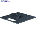 TRUSCO 【売切廃番】TMSC型コンテナ用ステージ 扉付 1100X1100 黒 TMSC-STD11-BK 1枚 ◇▼769-8224