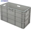 積水 トヨタ規格コンテナ TPー364(底面フラットタイプ) グレー TP364FH 1個 ▼795-9656