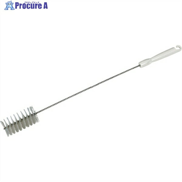 TRUSCO パイプブラシ 50mm HACCP対応 ホワイト TPB-LH-W 1本 ▼819-1610