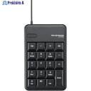 ELECOM Excel操作に最適なUSBテンキーボード Mサイズ ブラック TK-TCM011BK 1個 ▼828-2949