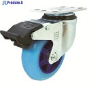 SAMSONG 高弾性ウレタンキャスター 自在ストッパー付 PU車 102mm TP5040-01-HPU-SWB 1個 ▼835-8123