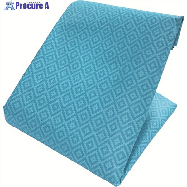 TRUSCO 【売切廃番】 和みシート 幅5.4mX長さ5.4m ターコイズブルー TNGM-5454B 1枚 ▼855-8082
