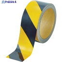 TRUSCO 再帰反射テープ 45MMX10M 黄/黒 TRFT45-YB 1巻 ▼116-2108