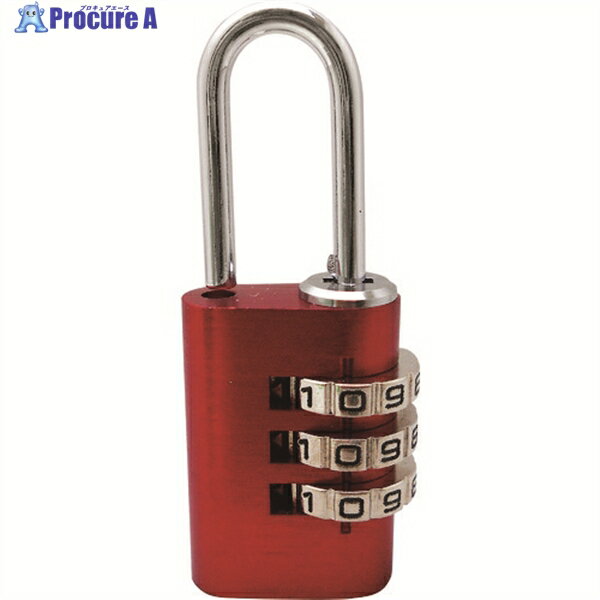 WAKI アルミのカギ レッド TW-920 1個 ▼135-8564(4)