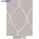 TRUSCO 安全ネット白3.2Φ 幅5m×10m 目合100 菱目有結節 TSNE-50100-W 1枚 ▼160-6715