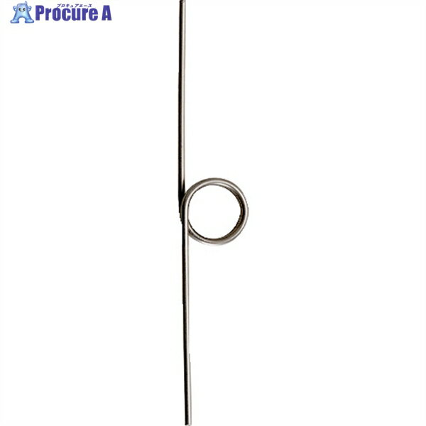 TRUSCO トーションばね ステンレス D8×d0.8×L32 180°3巻 10個入 左巻き TS-33062LC 1パック ▼194-9613