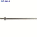 TRUSCO 曲面軸付ナイロンホイール専用軸 Φ6X100MM(1個入) TRNJ6-100 1本 ▼207-2337