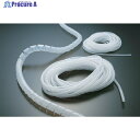 TRUSCO スパイラルチューブ 10m 結束径Φ15.0〜50.0 白 TSP19W 1巻 ▼254-1467