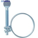 TRUSCO 【売切廃番】指ネジ式ワイヤバンド 締付径18〜22mm (10個入) TWBN-22(WBN-22) (18カラ22) 1箱 ▼256-2669【...
