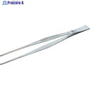 TRUSCO ステンレス製ピンセット 300mm 直ギザ付 TSP-39 (300MMチョク) 1本 ▼270-9121