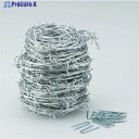 TRUSCO 有刺鉄線 溶融亜鉛メッキ 1.6mm×100m TUW-16-100 1巻 ▼282-5708