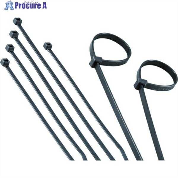 TRUSCO ナイロン結束バンド耐候性タイプ幅8.9mmX長さ531mm 50本 TRJ550B 1袋 ▼360-6813