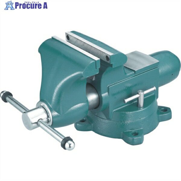 TRUSCO 強力アプライトバイス(回転台付タイプ) 200mm TSRV-200K 1台 ▼389-5637 ※車上渡し