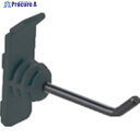 TRUSCO パネリーナ用樹脂フック 縦型ロング 黒 TUR-FJTL-BK 1個 ▼396-2450
