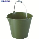 TRUSCO ソフトバケット 14L OD色 TSB-14OD 1個 ▼414-6484