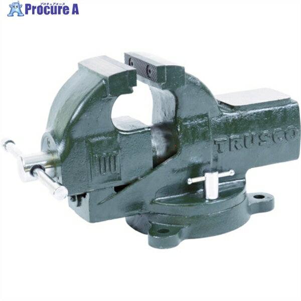 TRUSCO 強力アプライトバイス(回転台付タイプ) 125mm TSRV-125 1台 ▼445-3506 ※車上渡し