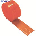 TRUSCO ストリップ型リブ付き間仕切りシート 防虫オレンジ2X200X30M TSRBO-220-30 1巻 ▼447-3868