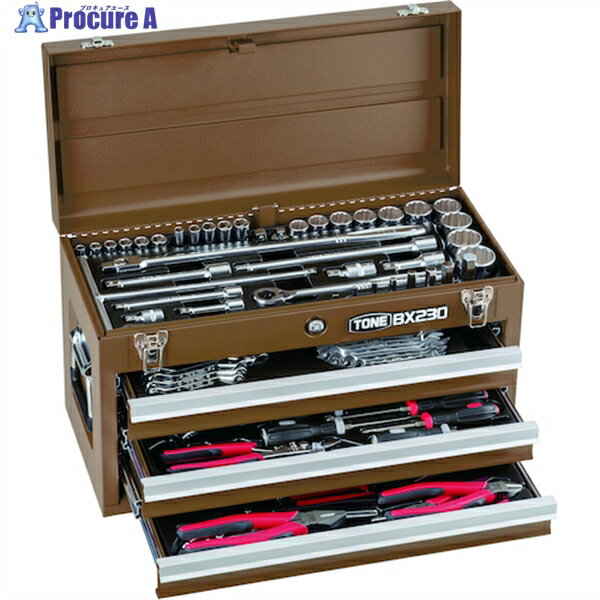 TONE ツールセット(チョコレート) TSX950CH 1S ▼609-0367【代引決済不可】【送料都度見積】※車上渡し ●YA513