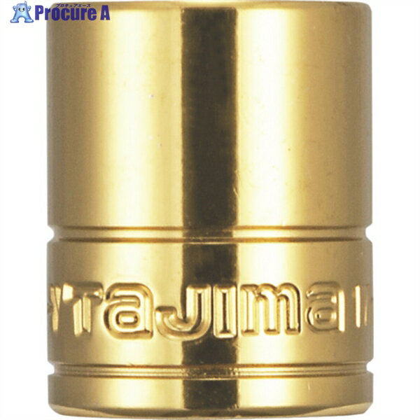 タジマ ソケットアダプター3分用交換ソケットショート19mm 6角 TSKA3S-19-6K 1個 ▼813-4943