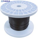ニッサチェイン 黒コーティングワイヤロープ 2.0mm×100m TSY20V-BK 1巻 ▼825-5903