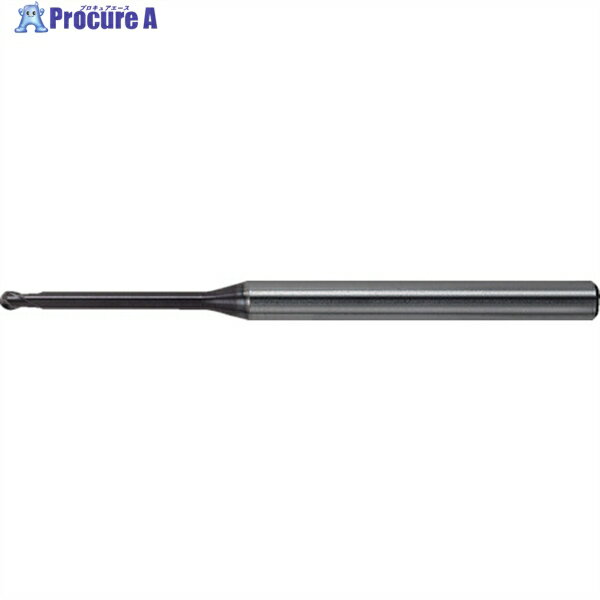 三菱K 2枚刃インパクトミラクルロングネック 超硬ボールエンドミル2mm VF2XLBR0100N100S06 1本 ▼299-2736 ●SI517