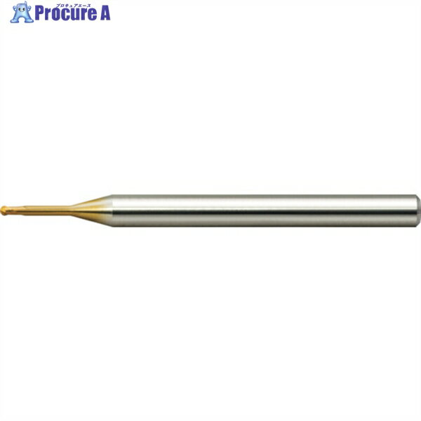 ユニオンツール Vシリーズ2枚刃HMコートVHSLB R0.75×有効長:8×刃長:1.2×首径1.46×シャンクテーパ角16°×全長38 VHSLB2015-...