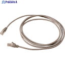コーニング Cat5e UTPパッチコード5m ライトグレー VOL-5EUPB-L5-GYL 1本 ▼418-2812