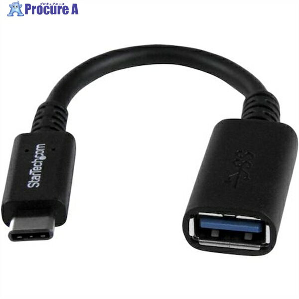 StarTech USBケーブル/A-C/15m/USB 3.0/5Gbps/メス・オス/ブラック USB31CAADP 1袋 ▼492-9824