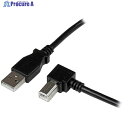 StarTech USBケーブル/A-B/1m/USB 2.0/480Mbps/右L型/オス・オス/BK USBAB1MR 1袋 ▼493-2939(2)