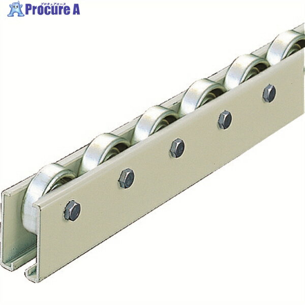 TRUSCO ホイールコンベヤ プレス製Φ38X12 P75XL3000 V-38S-75-3000(トリツケビス 2コツキ) 1台 ◇▼510-2..