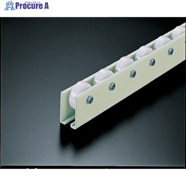 TRUSCO ホイールコンベヤ 樹脂製Φ38X12 P50XL3000 V-38N-50-3000(トリツケビス 2コツキ) 1台 ◇▼510-274..