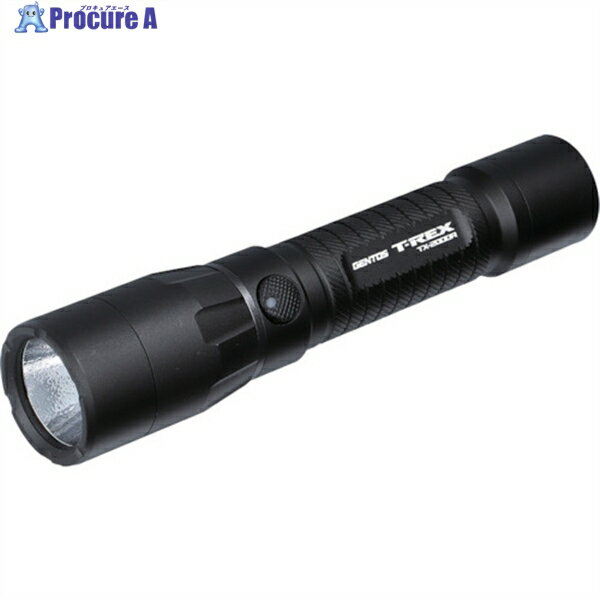 GENTOS 充電式高出力小型LEDハンディライト T-REX 2000R TX-2000R 1本 ▼525-4497